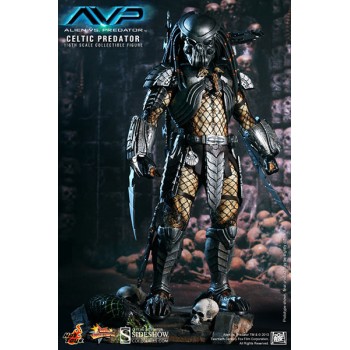 Alien vs Predator Movie Masterpiece Action Figure 1/6 Celtic Predator 36 cm